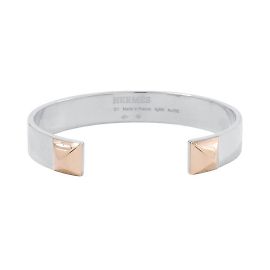 Bracciale charm in oro rosa 18K e argento Hermès Altro