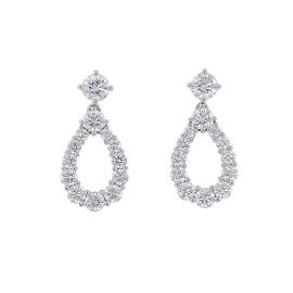 Brincos Harry Winston Loop Outro