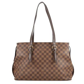 Louis Vuitton Damier Ebene Chelsea Tote Bag Rot Damier ebene