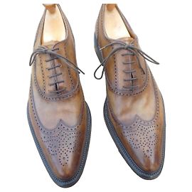 Autre Marque derbies campanile 9/5   43,5 sans embauchoirs Marron clair