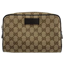 Bolsa Sling em Lona GG Gucci Marrom