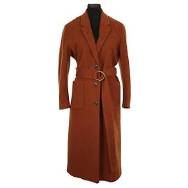 American Vintage Brown wool coat Brown