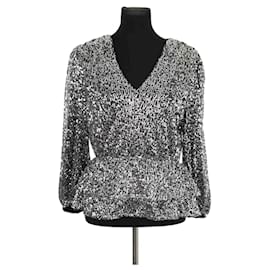 Maje Graue Bluse Grau