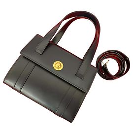 Céline Celine Calf Leather 2way Handbag Blue