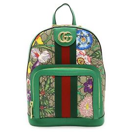 Gucci Ophidia GG Supreme Rucksack Braun Beige