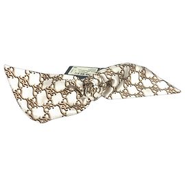 Pulseiras de seda marrons Fendi Marrom