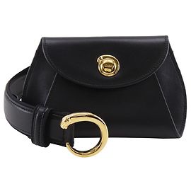 Cartier Panthère Calf Belt Pouch Black
