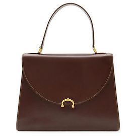 Bolsa de couro de bezerro Must de Cartier Marrom