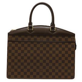Louis Vuitton Riviera Monogram Handbag Brown