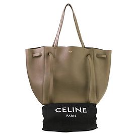 Céline Sac cabas Phantom Small de Celine Marron Beige