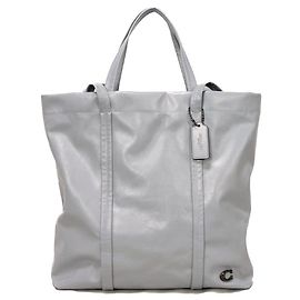 COACH Hall Tote 33 Bolsa de couro Azul