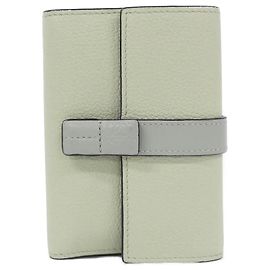 Cartera de piel Loewe C660S86X01 Verde