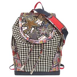 Christian Louboutin Canvas Multi Backpacks Multiple colors