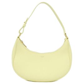 Céline Bolsa de Ombro Celine Ava em Couro de Bezerro Amarelo