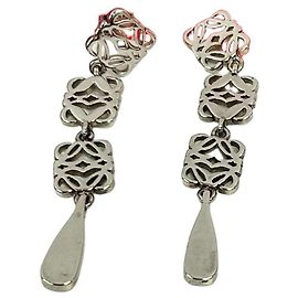 Anagram Ohrringe Loewe Silber Metallisch