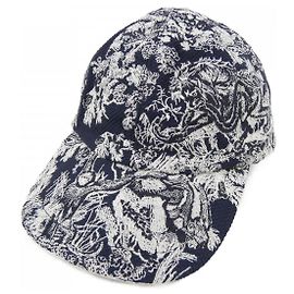 D-PLAYER Toile de Jouy Cap von Christian Dior Weiß