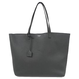 Yves Saint Laurent Borsa da shopping Bold in pelle di vitello Saint Laurent Nero