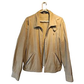 Giacca Polo Ralph Lauren in velluto di cotone camel L Cammello