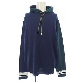 Sudadera Sacai Azul Verde Azul marino