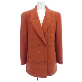 Chanel Jacket Orange