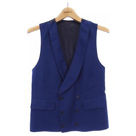 Autre Marque Chaleco Gabriele Pasini Azul Azul marino