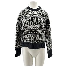 Autre Marque BRORA Grey Wool Sweater Grey