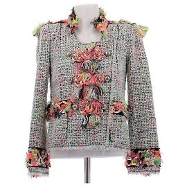 Chaqueta de tweed de lana Marc Jacobs Multicolor