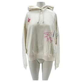 Ba&Sh Weißer bedruckter Sweatshirt Weiß