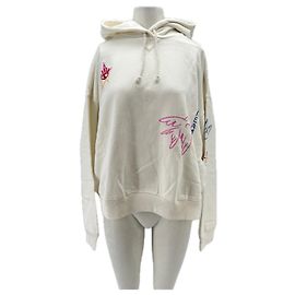 Ba&Sh Sweat blanc imprimé White