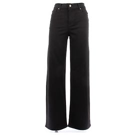 Frame Denim Jeans negro "Slim palazzo" Negro
