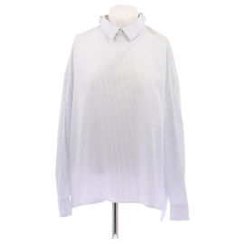 Christian Dior Blusa a righe Blu