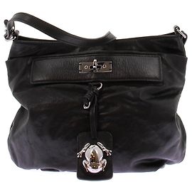 Marc Jacobs Black Leather Handbag Black