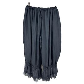 Free People Schwarze Bloomer-Hose Schwarz