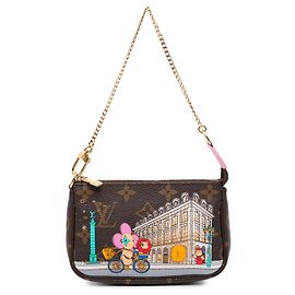 Mini Pochette Accessoires Vivienne a Parigi in Monogramma Marrone Louis Vuitton Marrone