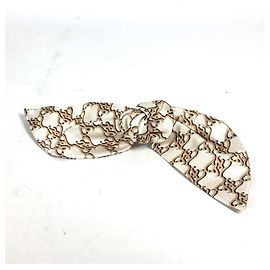 Pulseiras de seda marrons Fendi Marrom