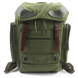 Givenchy Canvas Green Backpacks Green