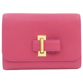 Delvaux Simplissime Wallet Red
