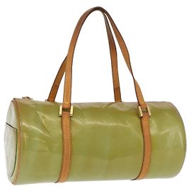 LOUIS VUITTON Sac à main Monogram Vernis Bedford Bleu Bébé M91007 LV Auth 163257 Bleu clair