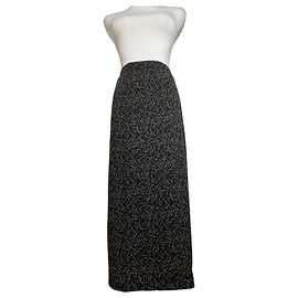 Comme Des Garcons Vintage Comme Des Garçons Abstract Skirt Black Gold M Black