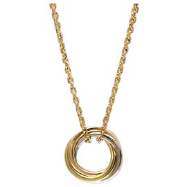 Collar Baby Trinity de Cartier Dorado