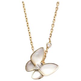 De Papillon Diamant-Halskette von Van Cleef & Arpels Golden