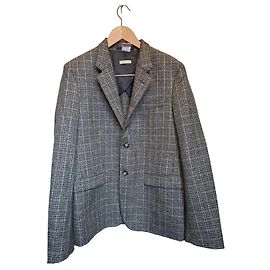 Marni Checkered Jacket Black Grey Black Grey