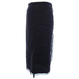 Gucci Seidenrock Schwarz