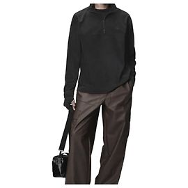 Neu Black polar XXL Rains mit langen Ärmeln Black Schwarz