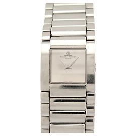 RELÓGIO BAUME & MERCIER CATWALK MV045219 24MM LADY QUARTZ EM AÇO Prata