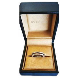 Bague Bulgari B.zero1 en or blanc 18 kt avec citrins · Taille 53 · Neuf Blanc Autre