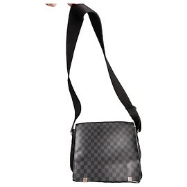 Louis Vuitton Saddlebag Dark Grey Leather Dark grey