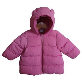 Petit Bateau Blouson rose à capuche avec oreilles Rose