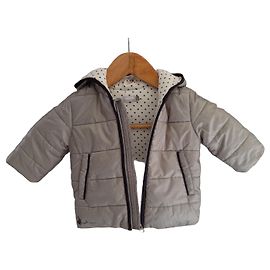 Blouson matelassé Catimini gris à étoiles Gris