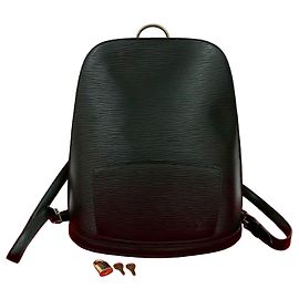 Louis Vuitton Epi Leather Backpack Black